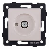 ТВ-розетка и SAT-розетка оконечная без рамки Kollinger  REA-020CM