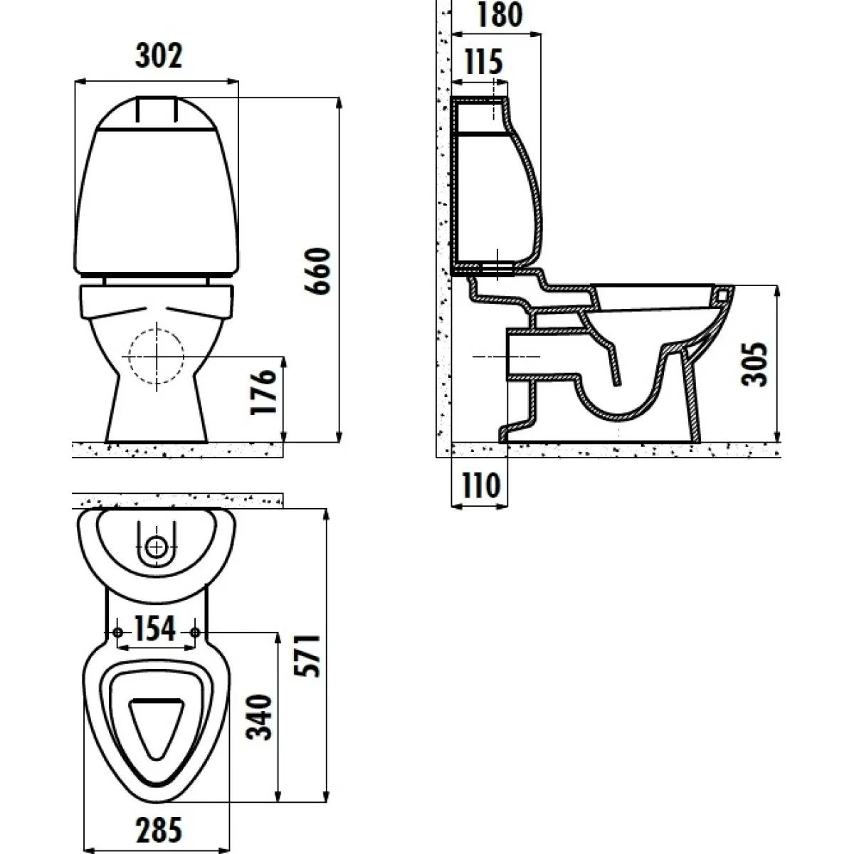 Унитаз напольный Creavit Cocuk CK310-11CB00E-FF00+KC0802.01.1000E детский, без бачка, с сиденьем микролифт, белый