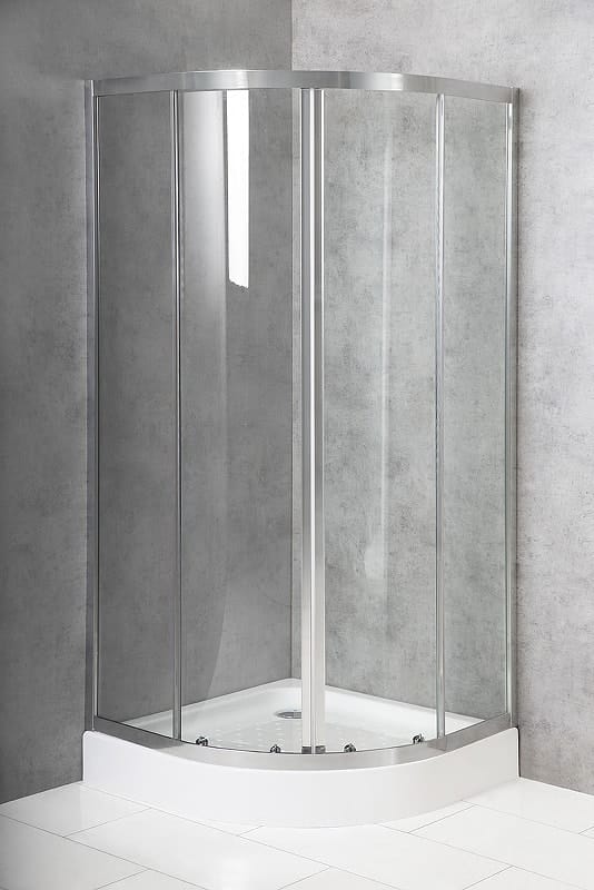 Душевой уголок BelBagno Due 80x80 DUE-R-2-80-C-Cr