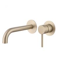 Смеситель для раковины Abber Wasser Kreis AF8112G золото матовое