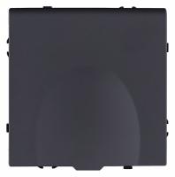 Розетка с заземлением с крышкой, без рамки Kollinger Eclipse EC-015BK