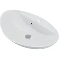 Раковина-чаша Misty Гамма 4630055550494 59,7x39,1 см, накладная, белый