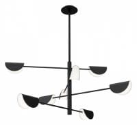Люстра на штанге Maytoni Моллис MOD126PL-08B