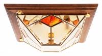 Накладной светильник Doge Luce 1028 1028/2PL-LN.Satinato+R.Rosso GOLD