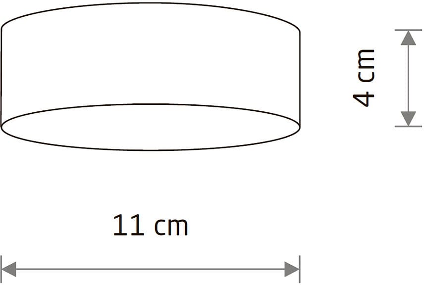 Накладной светильник Nowodvorski Lid Round Led 10406