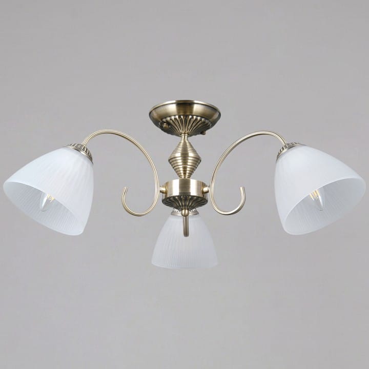 Люстра на штанге ILLUMICO  IL0897-3CSQ-26 AB ELITE