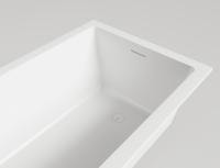 Ванна из искусственного камня Salini Cascata Kit 180x80 104513G