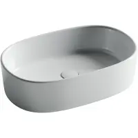Раковина-чаша Ceramica Nova Element CN6075 56,1x35,9 см, накладная, белый