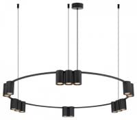 Подвесная люстра Denkirs Orbit DK4067-BK