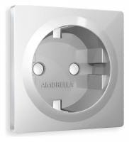 Накладка для розетки с заземлением Ambrella Volt ALFA AP4060