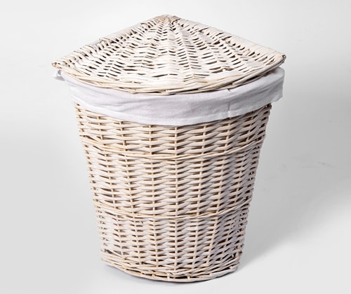 Корзина для белья с крышкой WasserKRAFT Vils WB-560-L