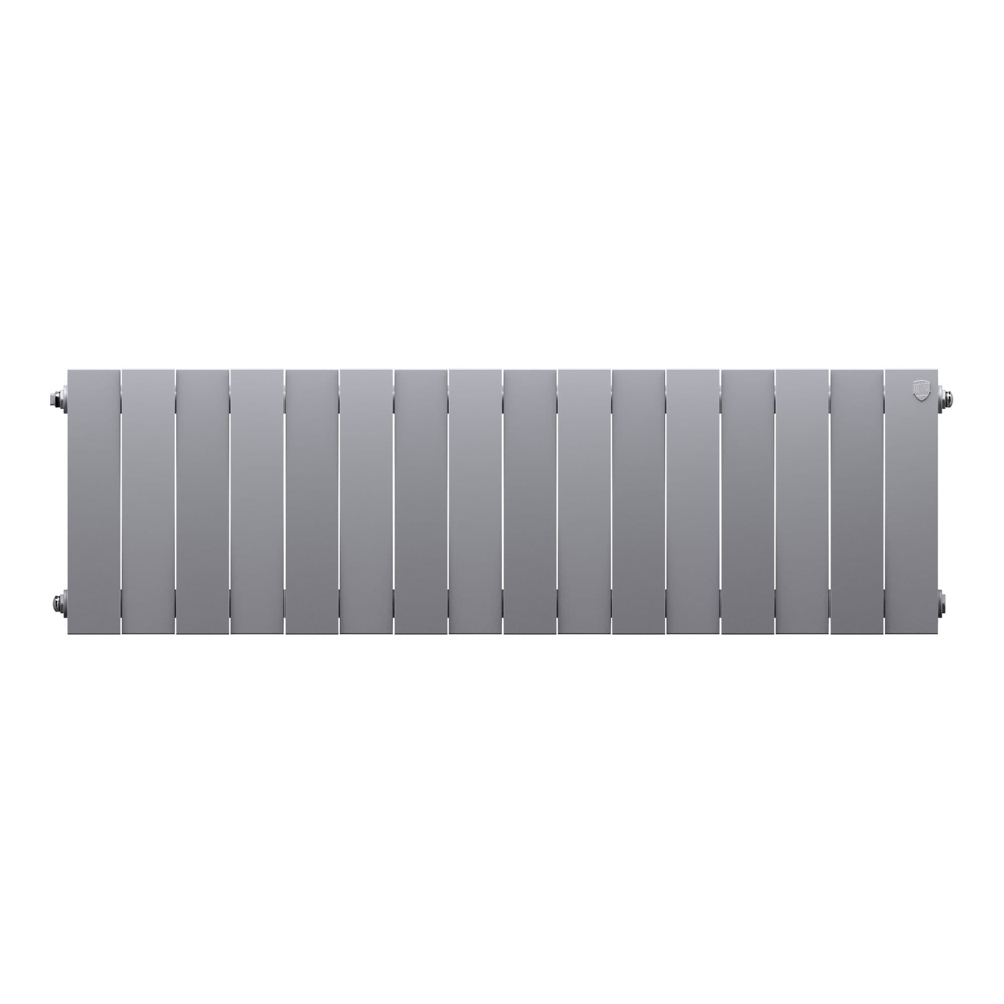 Радиатор биметаллический Royal Thermo PianoForte 300 Серебристый - 16 секц.