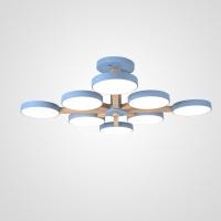 Люстра на штанге Imperiumloft TURNA Blue TURNA-B01