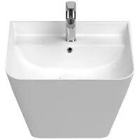 Раковина 50x42 см Isvea Sott Aqua 10SQ37002-2L