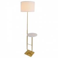 Стол журнальный с торшером Lussole Franklin LSP-5029