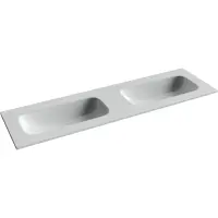 Раковина Ceramica Nova Grace CN7023wx 161x46 см, накладная, белый