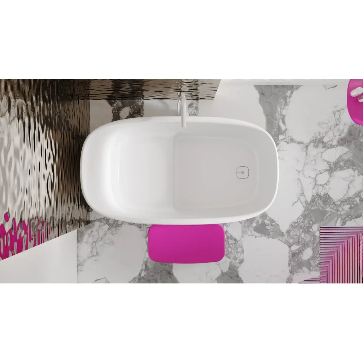 Ступенька для ванны Salini S-Sense Oriente Ofuro Step 1905101MF покраска по RAL матовый полностью