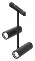 Светильник на штанге Maytoni Technical Элти дуэт TR005-4-2X12W-DS-B