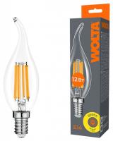 Лампа светодиодная Wolta  E14 12Вт 3000K WF-CT35-12W3KE14
