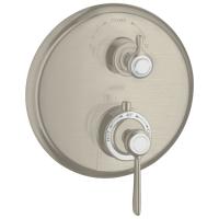 Термостатический смеситель для душа Axor Montreux 16821820 шлифованный никель