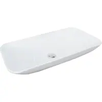 Раковина-чаша CeramaLux 9122 70,5x39 см, накладная, белый