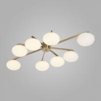 Потолочная люстра Eurosvet Opaline 70220/8 латунь