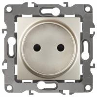 Розетка без заземления, без рамки Эра Эра 12 12-2105-04