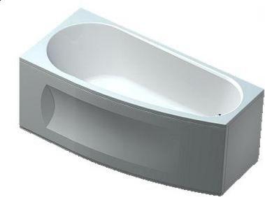 Акриловая ванна Aquatek Пандора 160x75 см PAN160-0000038, белый
