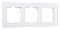 Рамка на 3 поста Werkel Favorit (белый матовый) W0031105