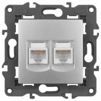 Розетка Ethernet RJ-45 без рамки Эра Эра Elegance 14-3108-03