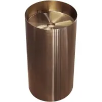Раковина Abber Wasser Kreis AF2414MRG 40x40 см, напольная, розовое золото матовый