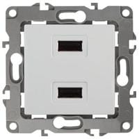 Розетка USB, без рамки Эра Эра 12 12-4110-01