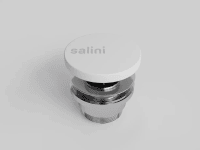 Донный клапан Salini Onda 162305M белый матовый