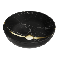 Раковина Omoikiri Hitomi 41 4972077 черный мрамор