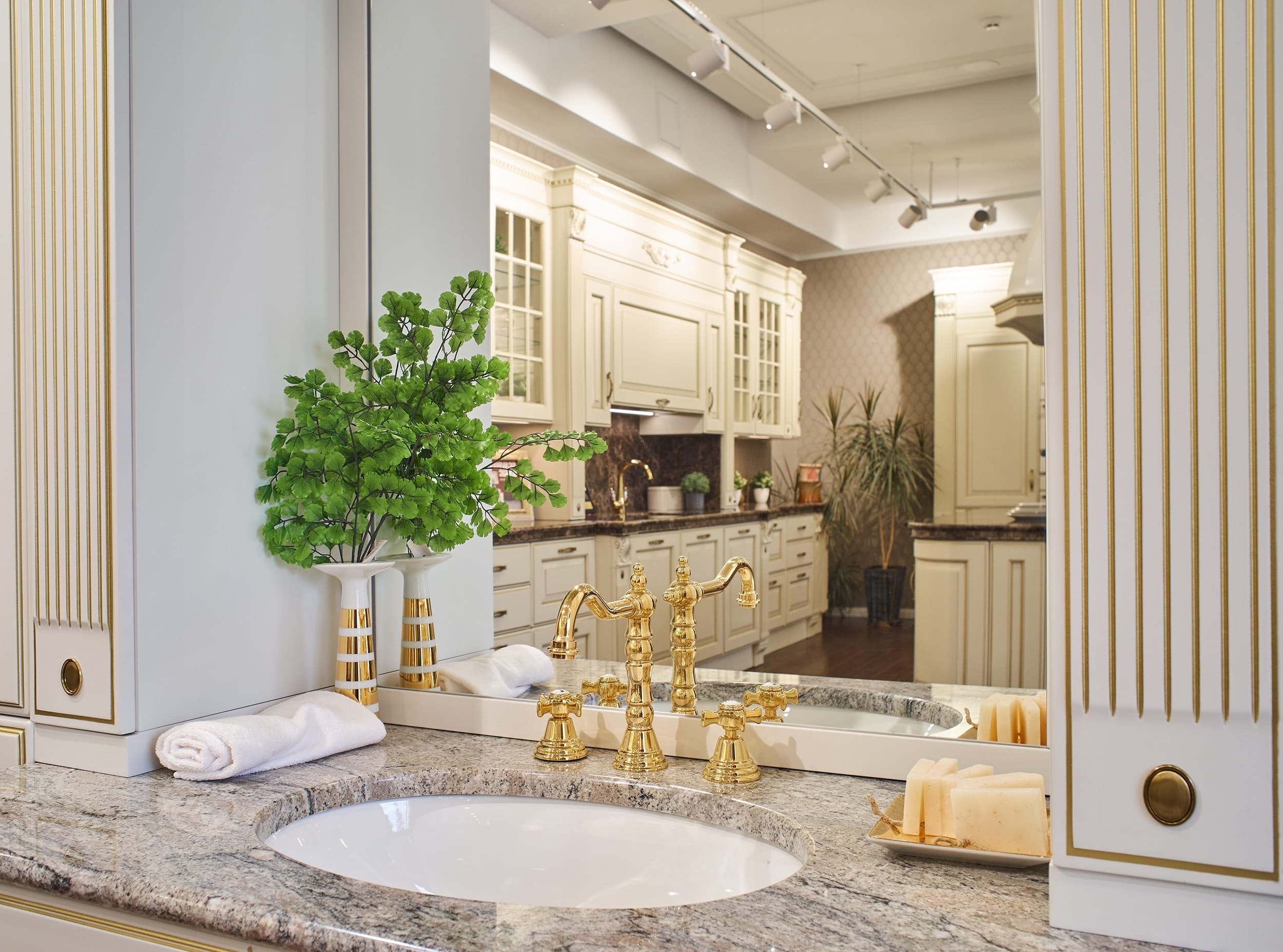 Комплект мебели для ванной комнаты SCAVOLINI Baltimora