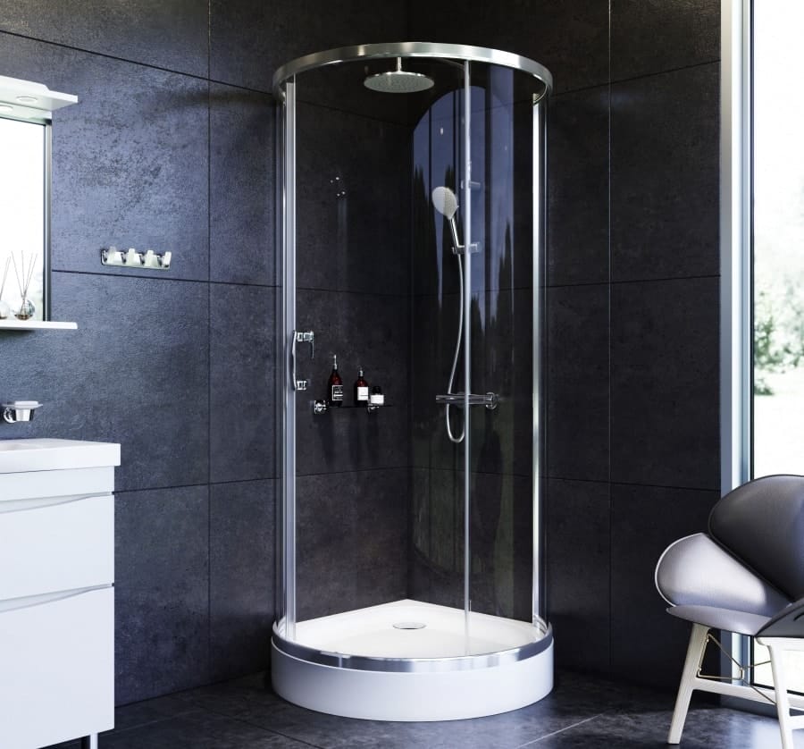 Душевое ограждение AM.PM Like W83G-333-095CT без поддона 95x95см