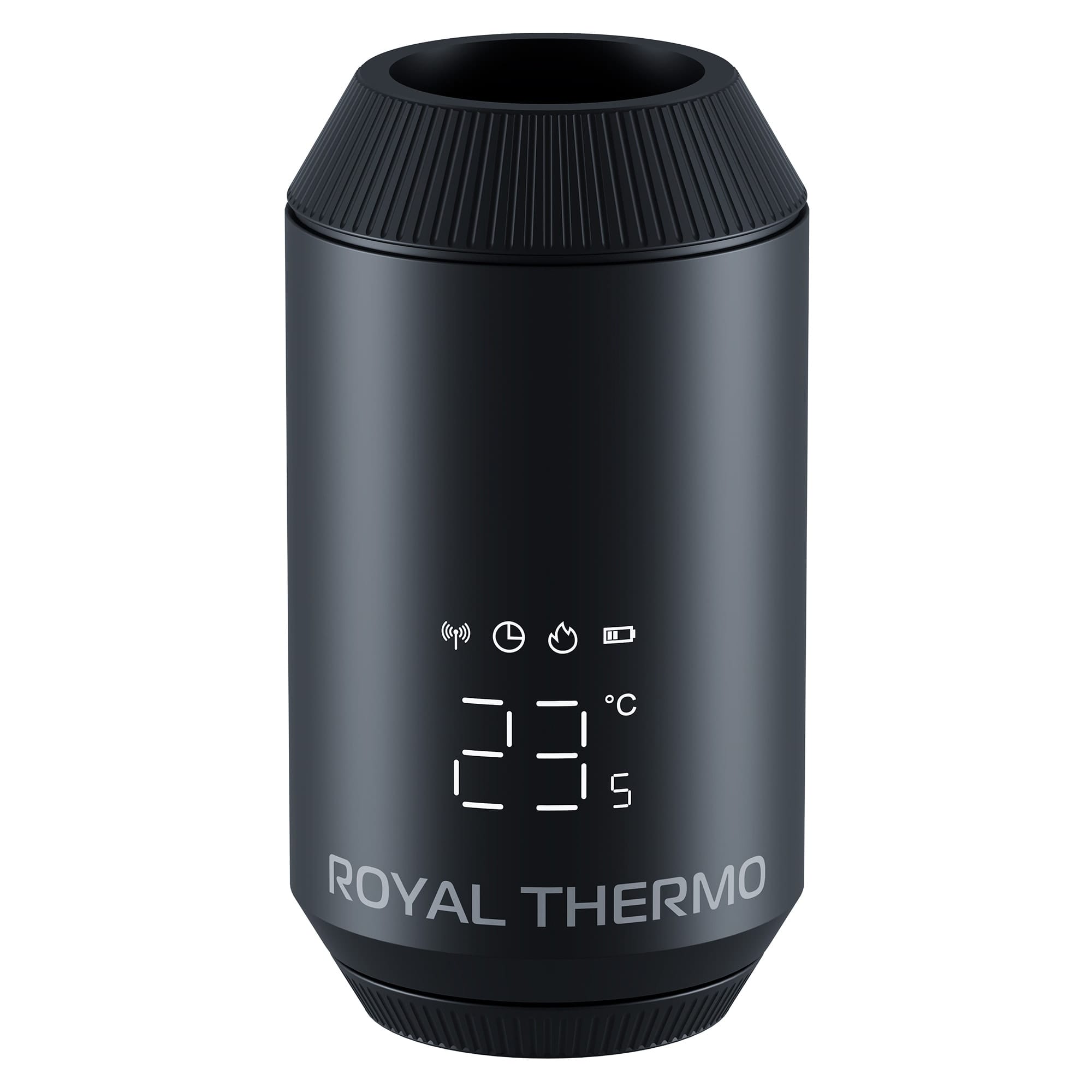Термостат радиаторный электронный Royal Thermo Smart Heat 2.0, черный