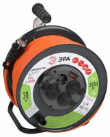 Удлинитель с выключателем Эра  RMx-4es-3x2.5-30m-IP44