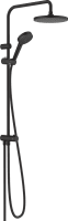 Душевая система hansgrohe Vernis Blend Showerpipe 200 1jet Reno 26272670 матовый черный