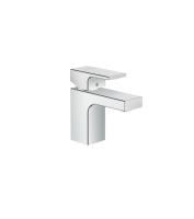 Смеситель для раковины hansgrohe Vernis Shape 71560000 70 со сливным гарнитуром хром