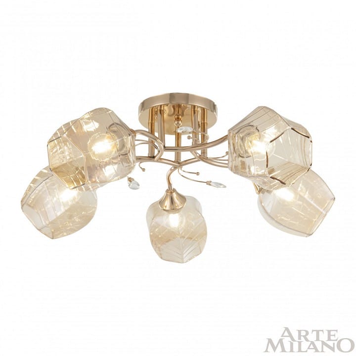 Потолочная люстра Arte Milano AMALFI-328106 328106/5 FG
