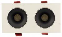 Встраиваемый светильник AM-Group AM480 AM480-2 BK+WH 15,4W