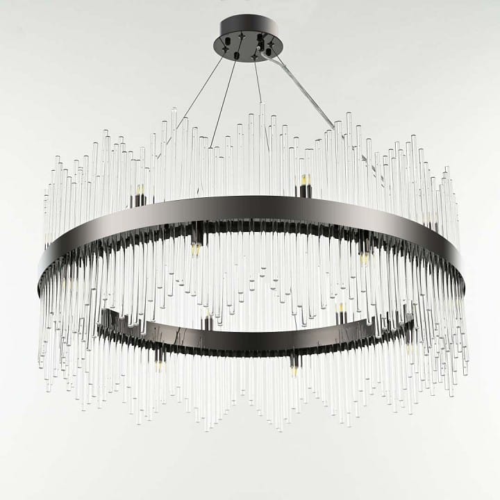 Подвесная люстра Arte Milano Бари 430110.800.16.G9.A1 BK