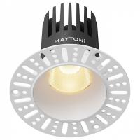 Встраиваемый светильник Maytoni Dip DL121-15W-2.7K-TRS-W