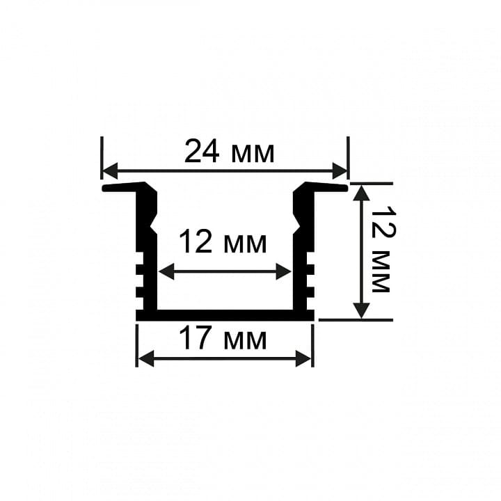 Короб встраиваемый OGM  GM-08-12