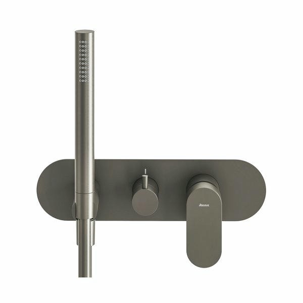 Смеситель для душа Ravak Eleganta X070337 с лейкой графит матовый