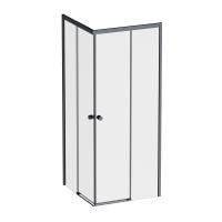 Душевой уголок AM.PM X-Joy 80x80 W94G-403-8080-BТ1К черный матовый