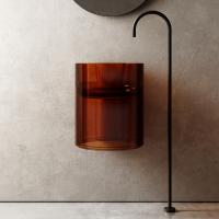 Раковина Abber Kristall 42 AT2704Opal коричневый