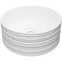 Раковина-чаша CeramaLux W1532(78420) 41x41 см, накладная, белый