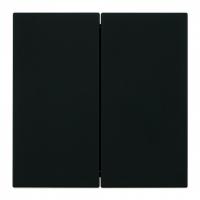 Переключатель двухклавишный без рамки Stekker Мия 50448